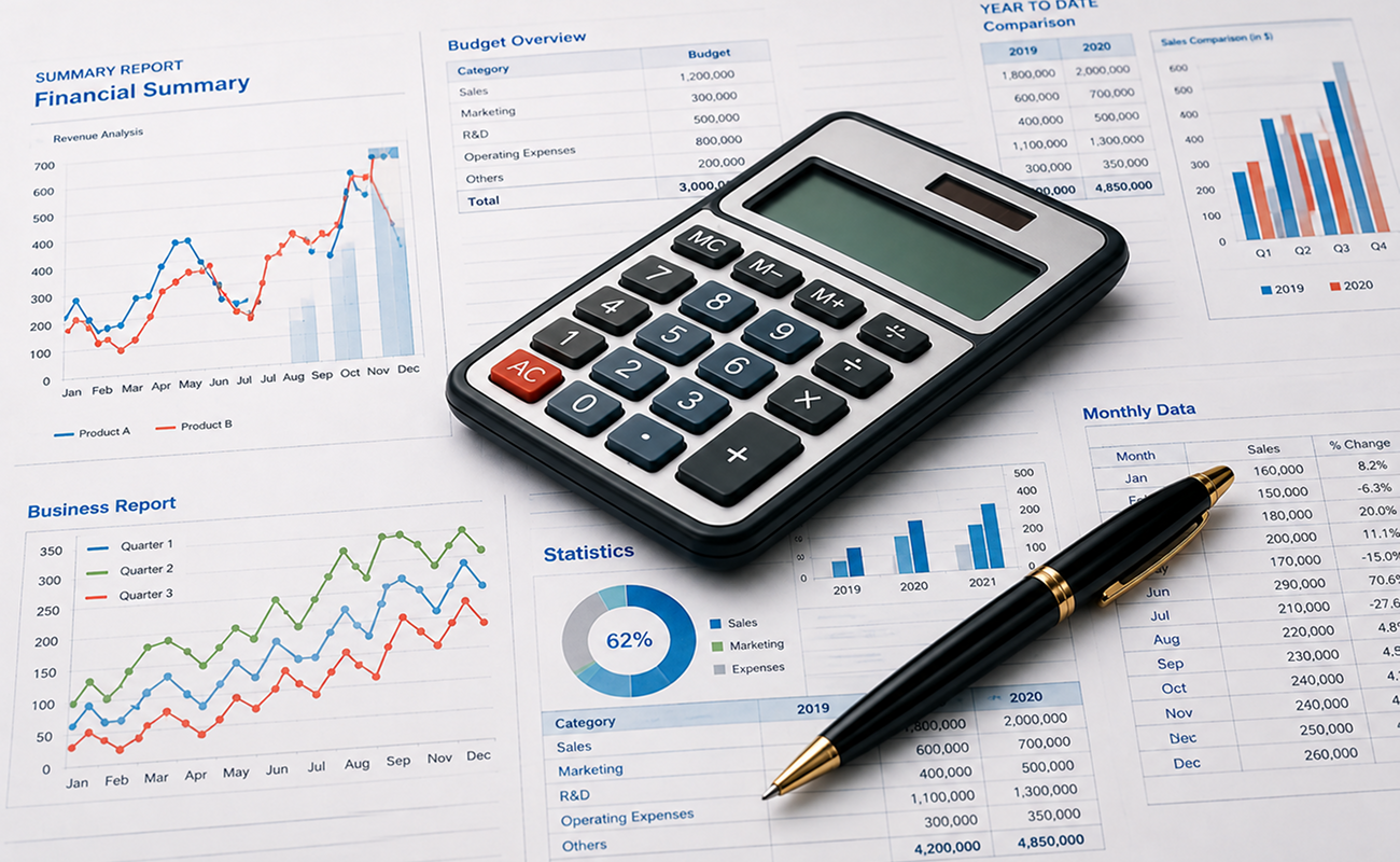 Accounting calculator