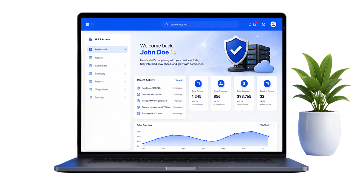 Website Dashboard